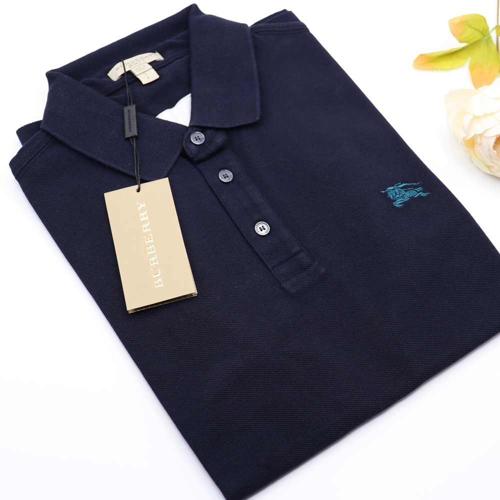 NWT Authentic Mens Burberry Polo size S